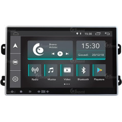 Personalised Car Radio for Fiat Ducato 8 Android GPS Bluetooth WiFi USB DAB+ Touchscreen 10 Inch 4Core Carplay Android Car