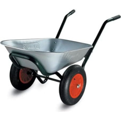 Limex LX11003510 Garden Trolley Green 2-Wheel 80 L