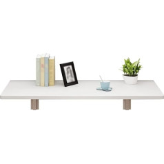 Klappbare Werkbank, Arbeitszimmer, Schreibtisch, Computertisch, Badezimmer, Bücherregal für enge Räume, platzsparend, Klapptisch (228,6 x 76,2 cm)