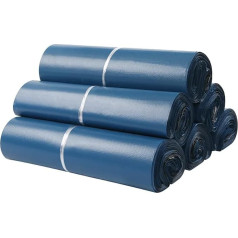 WENYOG Versandtaschen Blaue Express-Verpackungstasche aus Kunststoff, wasserdichte Versandumschläge, Selbstklebende Posttaschen, Kleidung, Kurier-Aufbewahrungstaschen(55X65cm 20pcs)