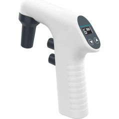 KHZKHC Electric Pipette Controller, Labor Digital Automatisch Pipettormotorisierte Pipettenfüller, Absorptionskapazität 0,1-100 Ml, LCD-Bildschirm, 6 Dateien, Für Das Chemische Labor