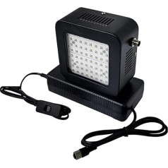 JOXLOVER LED UV Gel Curing Lamp, High Performance Quartz Lamp Bead, Quick Drying, Adhesive Ink, Green Varnish, Extremely Fast Resin, Black Oil, UV Curing Light Easy to Use (1_405nm)