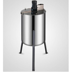 Electric Honey Extractor Separator, 4 Frame Honey Separator, with Multifunctional Governor, Stainless Steel Barrel Beehives Honeycomb Spinner Machine Extractor Equipment, for Beekeepers