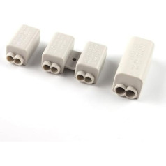 YLQUXEUV High Power Wire Splitter Quick Junction Box Wiring Cable Connector Terminal Block 60A/400V 1-6mm2 80A/1000V 2.5-10mm2(5PCS ZK1306-2)