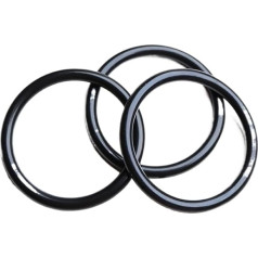 Lip seals O-Ring-Kit CS 2,5 mm NBR-Gummidichtring ID 2–80 mm Hochtemperatur-verschleißfeste mechanische hydraulische Unterlegscheibe Radial seals Rotary seals (Size : ID 70mm, Color : 2.5mm100pcs)