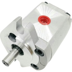KIRANDY Gear Pump Gear Pump HGP-1A-F1R F2R/F3R/F4R/F5R/F6R/F8R Hydraulic Oil Pump (Color : HGP-1A-F3R 4hole Shaft 12mm)