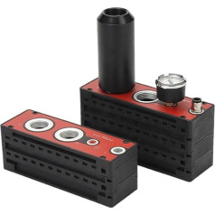 VTM301-D-N Multi-Pole Vacuum Generator, Pneumatic Vacuum Pump, Large Flow, High Vacuum, Multistage Vacuum Generator, Large Suction (Color : VTM301-D-N-A)