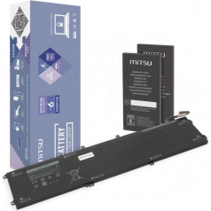 Akumulators dell xps 15 9550 - 6gtpy 8500 mah (97 wh) 11.4 voltu akumulators