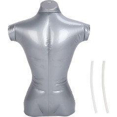 Male Inflatable Mannequins Model Clothing Display Stand Window Models Men Body Props Upper Body T Shirt Male Model