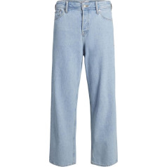 JACK & JONES Men's Jeans JJIALEX JJORIGINAL SBD 304 - Baggy Fit - Blue Denim