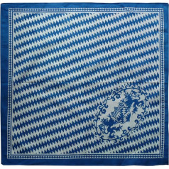 Harrys-Collection Cotton Bandana with Bavarian Diamond in 2 Colours