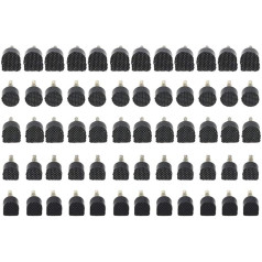 Regun Heel Repair Kit for Shoes, Shoe Bolts, 5 Different Sizes, Heel Shoe Repair Tips, Dowel Lift Replacement, Round Shape and U-Shape (60 Pieces/Pack)