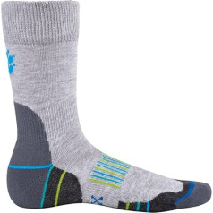 Jack Wolfskin Coolmax Hiking Socks, silver, 31-33