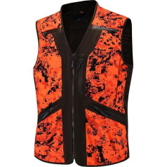 Full mundur Blaze Camo Orange Hunting Vest Hunting Safety Lightweight Vest for Adults Unisex