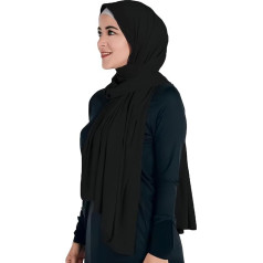 Lina & Lily Maxi Hijab Jersey Premium, Headscarf Scarf Turban for Muslim Women