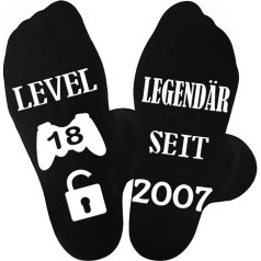 Jeasona Geburtstag Geschenke für Männer Geburtstag Socken für Herren Anti-Rutsch Socken Geburtstagsgeschenke Mann Lustige Geschenk