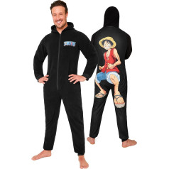 One Piece Sleepsuits for Men, Onesie Men and Adults, Fleece Jumpsuit Men - Anime Merch, Anime Gifts