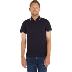 Tommy Hilfiger Herren Core Tommy Tipped Slim Polo Kurzarm Poloshirts