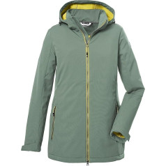 Killtec Women's Kow 8 Wmn Sftshll Jacket Softshell Jacket / Outdoor Jacket with Removable Hood