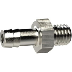 Screw-in hose nozzle, M14 x 1.5 a, for hose LW 13, MS vern.