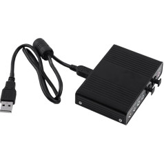 Goshyda External USB Sound Card, Digital 6 Channel Sound Card, Surround Optical SPDIF Audio Sound Card Output Adapter for PC Laptop for Windows