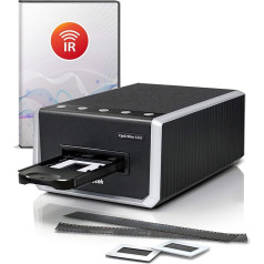 Plustek OpticFilm 135i - Automatic Film and Slide Scanner - Stacking Conversion of 35mm Slides and Film Negatives with 7200 DPI Resolution