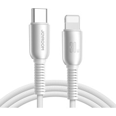 Kabelis Cutting-Edge Series 30W USB-C - iPhone Lightning 1,2 m - pelēks