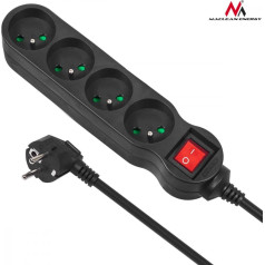 Strāvas sloksne 4g 1.4m mce180 2300w melna