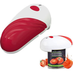 Electric One Key Bottle Opener, Automatic Can Opener, Kitchen Tool, Flat Food Can Opener, Suitable for All Sizes