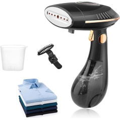 Steamer Steamer 1500 W, Steam Brush Steamer Fast Heating 25 g/min Steam, Foldable, No Ironing Board Required