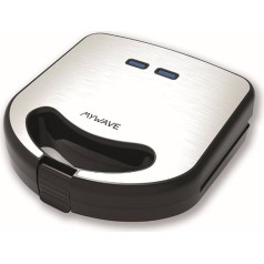 My Wave - Sandwich Maker 2 in 1 - Grill Sandwich Griddle Grill Plate - Removable, Non-Stick Coating