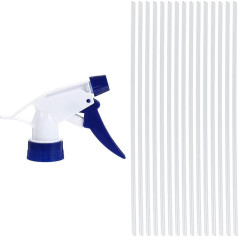 15 Pieces Spray Bottle Nozzle Spray Bottle Replacement Tops Mist Water Bottle Spray Nozzle Trigger Spray Bottle Heads for Bathroom Kitchen Blue