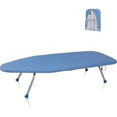 Kongming Ironing Board Small Folding Ironing Boards with Non-Slip Feet and Metal Frame Ironing Board for Steam Ironing Station Space Saving Ironing Board Table Ironing Board for Small Rooms 81 x 30 cm