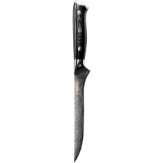 Filleting knife, fish made of 67 layers of damascus steel, boning knife, filleting knife, sharp fish