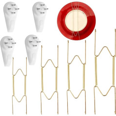 KBCYRT 4 Sets Telleraufhänger für Wände, 15,2 cm, 20,3 cm, 25,4 cm, 25,4 cm, 25,4 cm, 25,4 cm, 30,5 cm, 30,5 cm, 30,5 cm, 30,5 cm,
