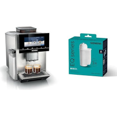 Siemens Fully Automatic Coffee Machine EQ900 TQ905D03, App Control & Brita Intenza Water Filter TZ70033A, Reduces Limescale Content of Water