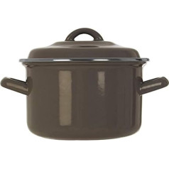 Premier Housewares 0104573 Porter Casserole Dish with Lid, Carbon Steel, Grey