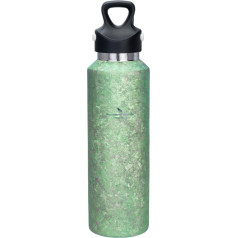 Boundless Voyage Titan Water Bottle Vacuum Insulated Thermos Flask 600 ml Dishwasher Safe Reusable and Leak-Proof Water Bottle for School, Office, Sports, Travel Ti3258d (Green)