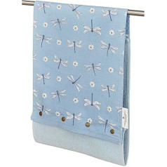 Cooksmart British Design Rolling Cloth | Roll Cloth for Bathroom or Kitchen | English Meadow