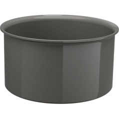 Lagostina Ingenio Vivissima 16 cm Non-Stick Ceramic Stockpot with Removable Handle 100% Recycled Aluminium with Thermal Signal for All Heat Sources Including Induction