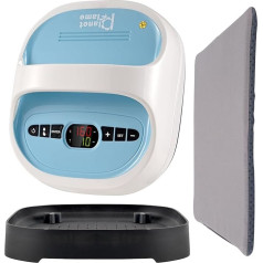 Handy Heat Press 540 W, 21 x 24 cm Portable Heat Press for T-Shirts, Hats, Fabrics, DIY (0-250 °C, 3.58 kg) Heat Press for Clothing, Backpacks