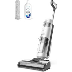 Tineco iFloor 3 Breeze Plus Wet Dry Vacuum Cleaner Wireless Floor Cleaner Mop Vacuum Cleaner with Two Extra Brushes Lightweight Portable Quiet Suction Mop for Hard Floors Pet Hair, Self-Cleaning,