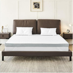 Vesgantti Topper 90 x 200 cm, 7.5 cm Gel Mattress Topper 2 Hardness Levels H3 & H2 with Removable and Washable Cover, Skin-Friendly Mattress Topper for Box Spring Bed, Sofa