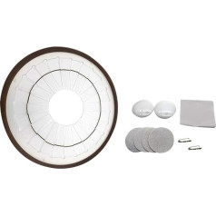 buwei Large Rosette Maker Round Yo-Yo Maker Sewing Craft Embellishment Rosette Maker DIY Handmade Ribbon Flower Making Tool
