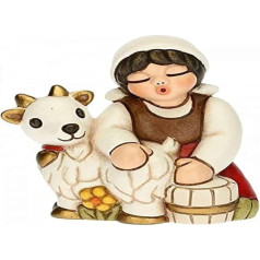 Thun Nativity Scene 'KK Woman with Goat - Goat Milker' 2021-6 x 5 x 6.8 cm