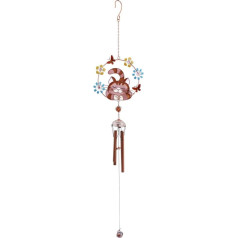 Something Different Wholesale Cat Wind Chime, Pink