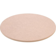 Clay Wedges Board Fibreboard Ceramic Round Wheel Bat Hold Clay Board Balanced Racket for Throwing Ceramics for Potters and Clay Artists, 25 x 25 cm