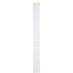 TOYANDONA Children's Height Gauge Height Meter Growth Measuring Bar Roll Up Children Baby Nursery Decoration for Children Nursery Bedroom Grey Children Children's Height Chart