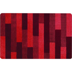 Spirella 10.16191 Bath Mat 70 x 120 cm Plank Red