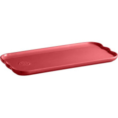 Emile Henry Pink Ceramic Rectangular Cake Tin 31.5cm x 15cm